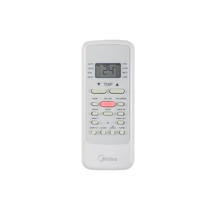 Midea AC Split 1.5 PK Standard Prime Guard Hyper Grapfins - MSFQ-12CRN8